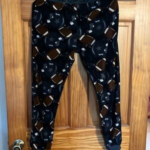 Football themed PJ bottoms